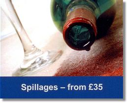carpet spot cleaning. Stains spillages and dirty marks
